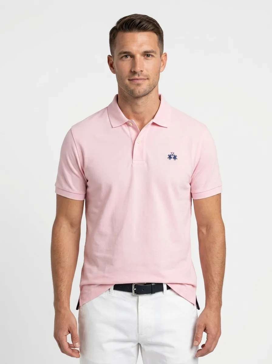 talla M - La Martina rosa 2 Camisero La Martina - Imagen 1