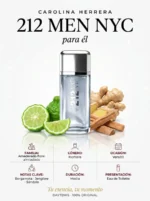 212 MEN NYC EDT 100ML - Imagen 2