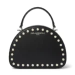 Cartera Karl Lagerfeld Paris negra con perlas - Daytemis