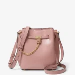 Cartera Michael Kors Hamilton Legacy bucket palo rosa - Daytemis