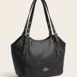 Cartera Coach negra shoulder tote