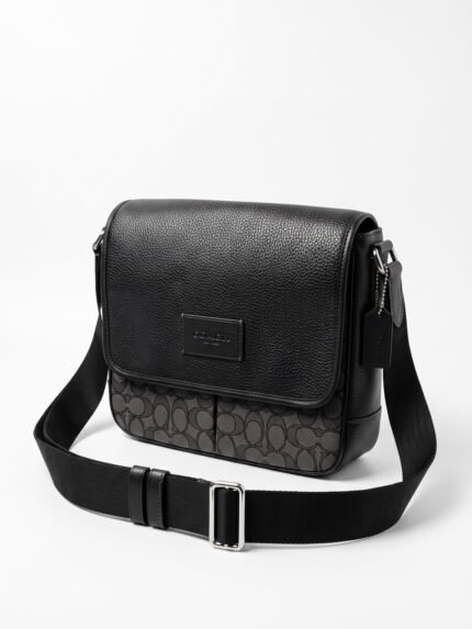 Cartera Coach Sullivan Flap Crossbody Negro