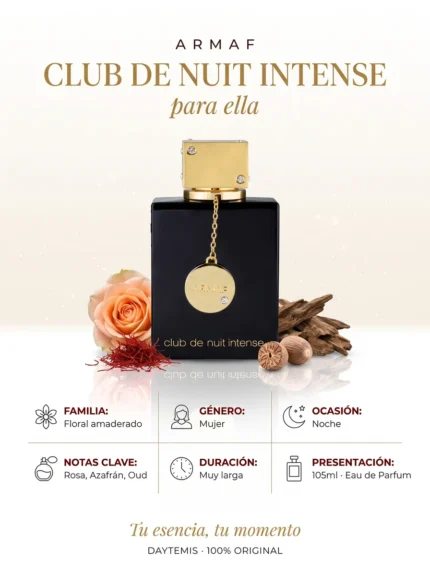 Club de Nuit Intense Woman ficha de notas Daytemis