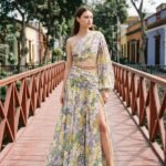Vestido EDYAN P009, vista de frente, colección Barranco