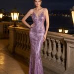 Vestido EDYAN P038, vista de frente, colección Barranco