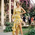 Vestido EDYAN P039, vista de frente, colección Barranco