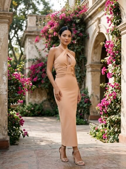 Vestido EDYAN P223, vista de frente