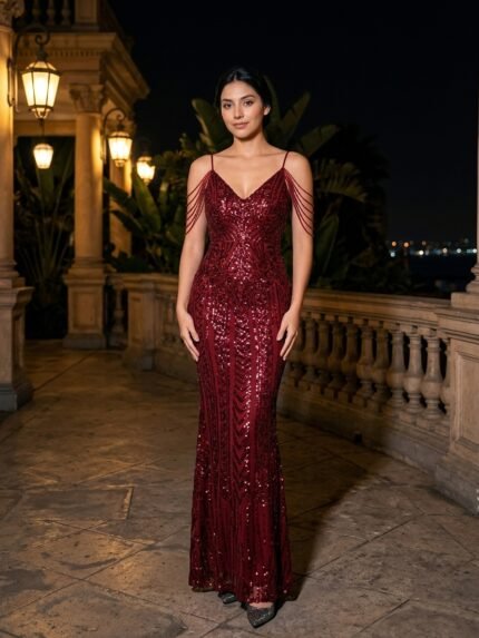Vestido EDYAN P245, vista de frente