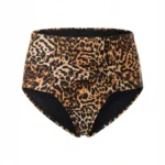 Calzón de baño animal print tiro alto