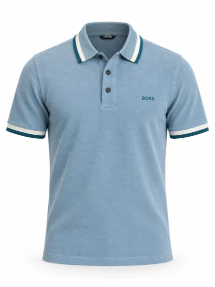 Camisero Boss celeste — fantasma