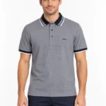 Camisero BOSS gris — frontal
