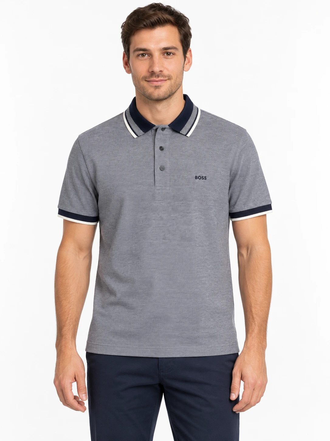 daytemis-boss-gris-20261016-frontal.webp Camisero BOSS gris — frontal