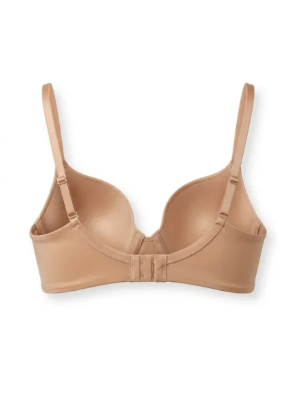 Brasier nude liso — 32B — fantasma espalda