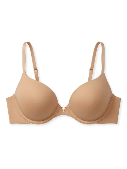 Brasier nude liso — 32C — fantasma frente