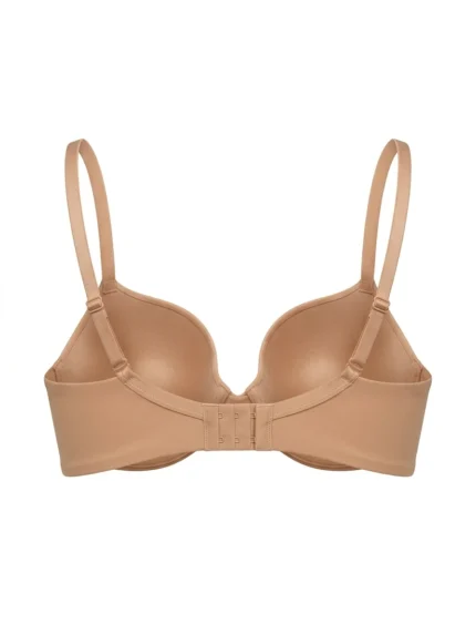 Brasier nude liso — 32C — fantasma espalda