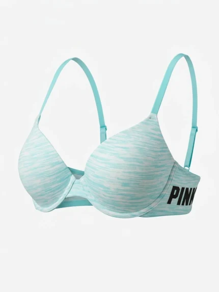 Brasier PINK aqua — 32D — fantasma frente