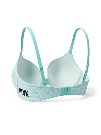 Brasier PINK aqua — 32D — fantasma espalda