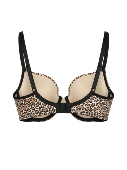Brasier PINK animal print — 34D — fantasma espalda