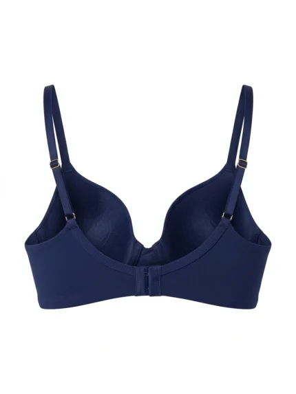 Brasier PINK azul marino — 34B — fantasma espalda