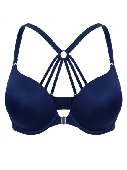 Brasier azul marino — 36C — fantasma frente