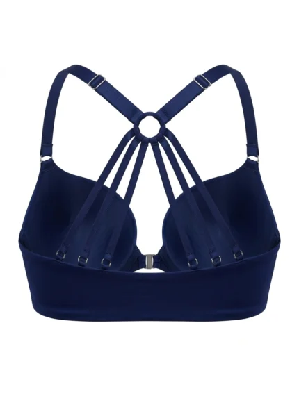 Brasier azul marino — 36C — fantasma espalda