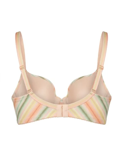 Brasier rayas pastel — 36C — fantasma espalda