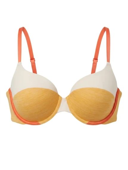 Brasier blanco y amarillo — 36C — fantasma frente