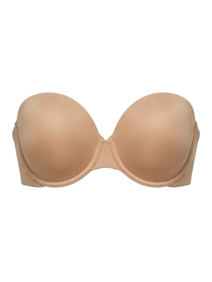 Brasier nude sin tirantes — 38D — fantasma frente