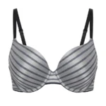 Brasier gris de rayas — fantasma frente