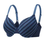 Brasier azul de rayas — fantasma frente