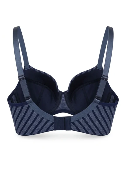 Brasier azul de rayas — fantasma espalda
