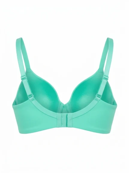 Brasier verde menta liso — fantasma espalda