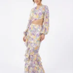 Conjunto Floral Lila — foto 1