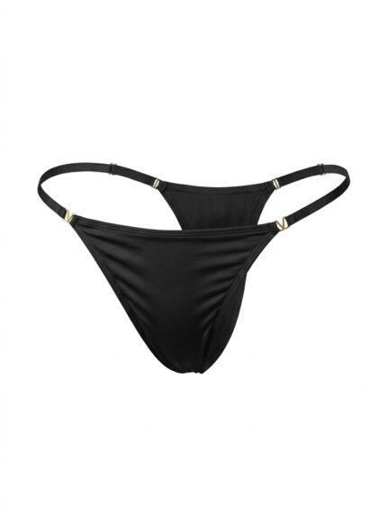 Calzón liso negro — L — fantasma frente
