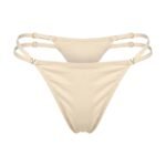 Calzón liso beige — L — fantasma frente
