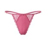 Calzón rosa con tiras ajustables — L — fantasma frente
