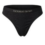 Calzón Victoria’s Secret negro — L — fantasma frente