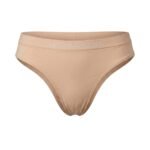 Calzón beige de cintura ancha — L — fantasma frente