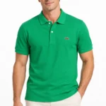 Camisero Lacoste verde intenso — frontal