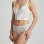 Conjunto corset blanco — vista principal