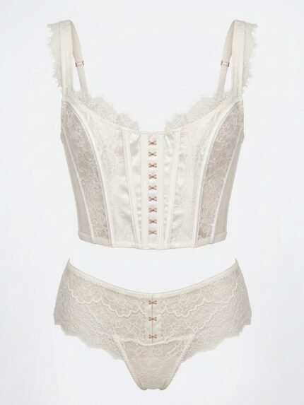 Conjunto corset blanco — vista adicional