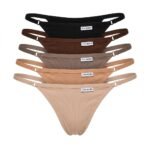 Pack de 5 calzones Steve Madden tiras laterales tonos tierra — M — fantasma frente