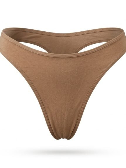 Calzón Beige liso — M — fantasma frente