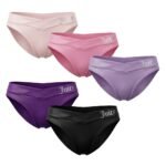 Pack de 5 calzones Juicy Couture multicolor — S — fantasma frente