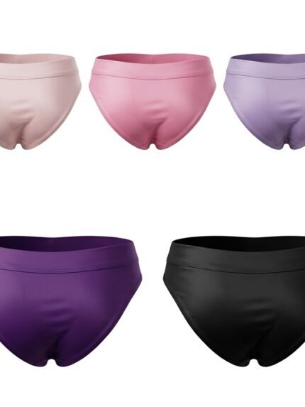 Pack de 5 calzones Juicy Couture multicolor — S — fantasma espalda