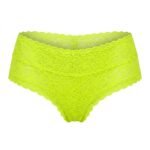 Calzón Amarillo neón de encaje — S — fantasma frente