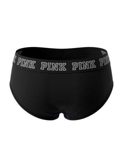 Calzón PINK azul y negro — S — fantasma espalda