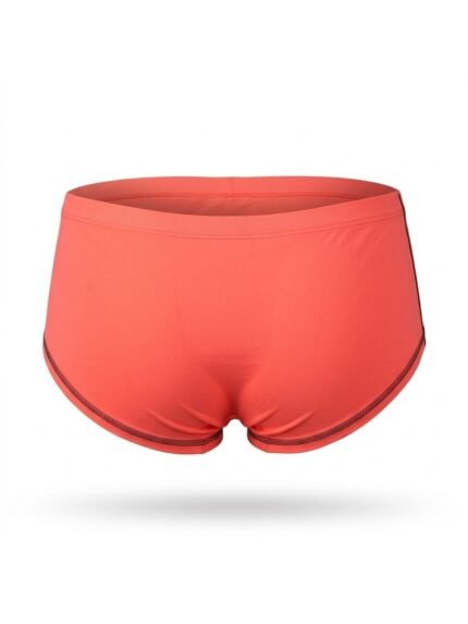 Calzón PINK coral con ribete negro — S — fantasma espalda