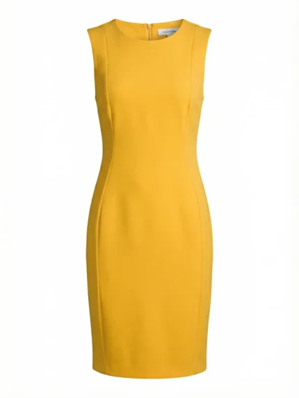 Vestido Amarillo Recto — foto 2