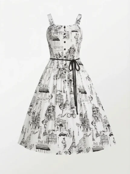 Vestido Estampado París — foto 2